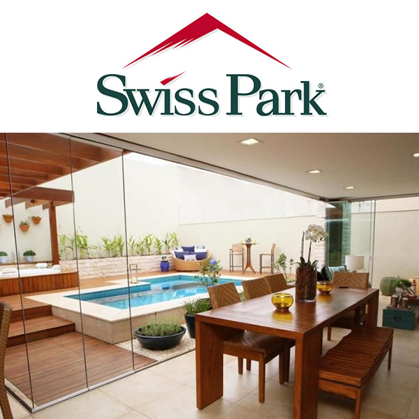 Fechamento de Área Gourmet com Vidro – Residencial Swiss Park Campinas